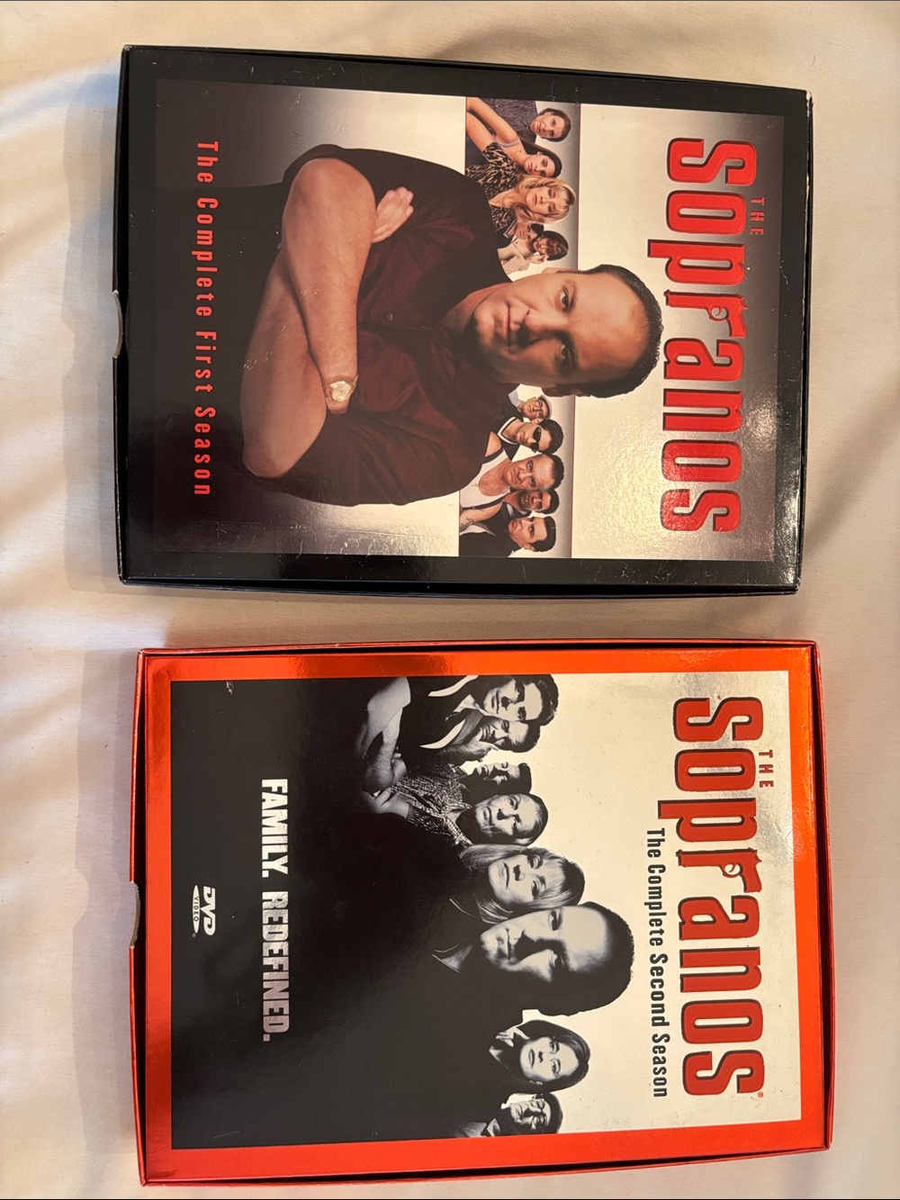 Soprano Two-Set DVD Box Set in Black and Metallic Red (2)